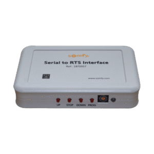 Traductor Universal Somfy Connect, integre SOMFY con el sistema de control de iluminación RadioRA2 de LUTRON.