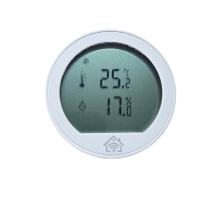 (ZigBee) Sensor de temperatura y humedad con pantalla de consulta, inalambrico ZigBee (ZigBee) Sensor de temperatura y humedad con pantalla de consulta, inalambrico ZigBee