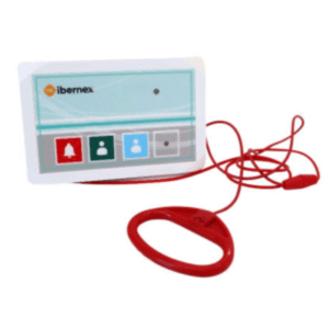 Terminal Inalámbrico de Baño / Botón de Alarma / Botón de Presencia / Botón de Médico / IP65 / Transmisión 400 Metros (linea de vista) / Protocolo POCSAG / Alarma Acústica-Luminosa Terminal Inalámbrico de Baño / Botón de Alarma / Botón de Presencia / Botón de Médico / IP65 / Transmisión 400 Metros (linea de vista) / Protocolo POCSAG / Alarma Acústica-Luminosa