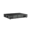 Switch L2 Administrable PoE con 16 puertos Gigabit PoE 802.3af/at + 2 SFP para fibra 1Gb, gestión gratuita desde la nube, 240w Switch L2 Administrable PoE con 16 puertos Gigabit PoE 802.3af/at + 2 SFP para fibra 1Gb, gestión gratuita desde la nube, 240w