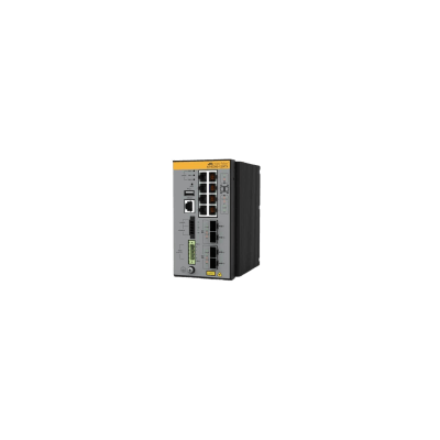 Switch Industrial de Alto Desempeño | 8 GE | 2 SFP | 2 SFP+ | TAA