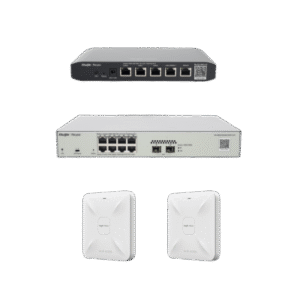 Solución Completa de Red para hasta 100 Clientes y hasta 2 servicios de Internet., Ideal para Iniciar un Proyecto de Hotelería u Oficina Solución Completa de Red para hasta 100 Clientes y hasta 2 servicios de Internet., Ideal para Iniciar un Proyecto de Hotelería u Oficina