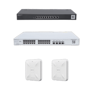 Solución Completa de Red para hasta 350 Clientes y hasta 4 servicios de Internet., Ideal para Iniciar un Proyecto de Hotelería u Oficina Solución Completa de Red para hasta 350 Clientes y hasta 4 servicios de Internet., Ideal para Iniciar un Proyecto de Hotelería u Oficina