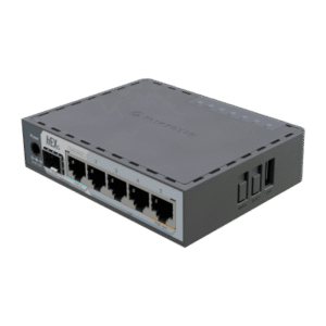 Router hEX S / 5 Puertos Gigabit Ethernet / 1 Puerto SFP 2.5G / Dual-Core ARM / 512 MB RAM / RouterOS V7 / PoE-In y PoE-Out / Montaje en Pared Router hEX S / 5 Puertos Gigabit Ethernet / 1 Puerto SFP 2.5G / Dual-Core ARM / 512 MB RAM / RouterOS V7 / PoE-In y PoE-Out / Montaje en Pared